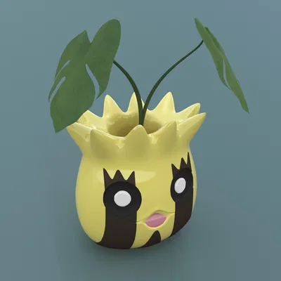 ℗191 Chậu Sunkern in 3D (Pokémon) – file STL