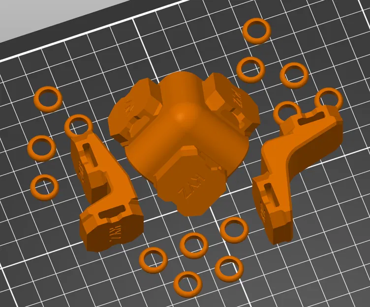 openGrid Standard Connector Góc 90° (Remix từ KYZ Design Angled Connectors) - Image 2