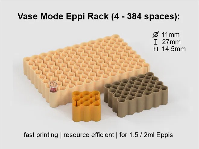 Giá đỡ ống Eppi Vase Mode (4–384 ô) - Image 1