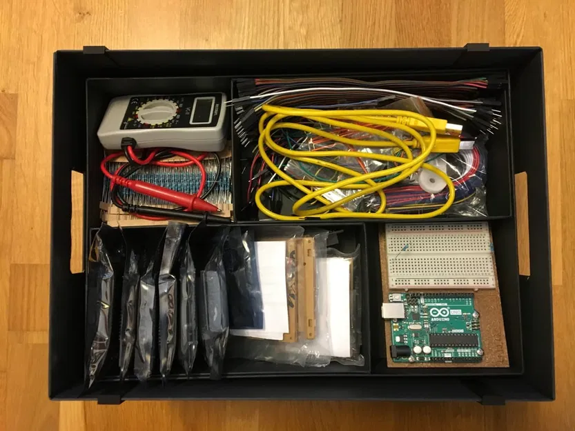 Kẹp hạ thấp insert cho hộp IKEA Tjena / Fullfölja - Image 3