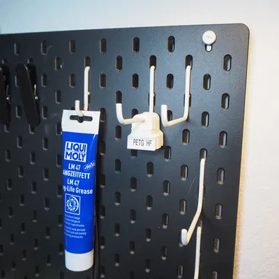 The next filament clip – Kẹp filament treo IKEA Skadis, chịu nhiệt cho dryer