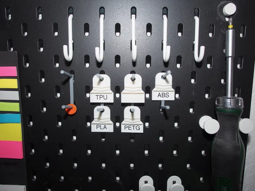 The next filament clip – Kẹp filament treo IKEA Skadis, chịu nhiệt cho dryer - Image 7