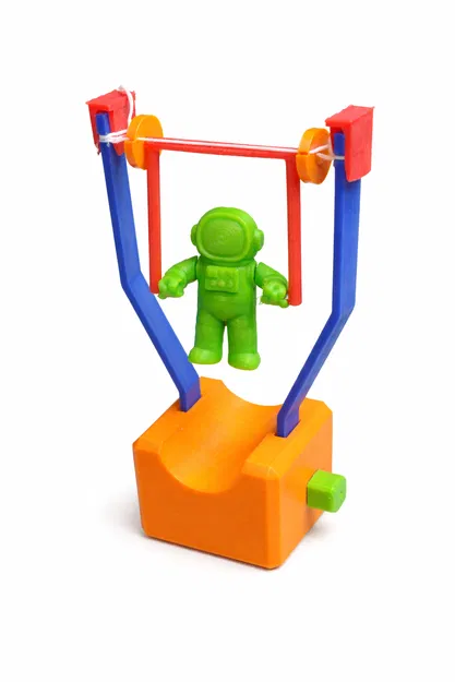 Flipframe - Đồ chơi lật bằng dây (Astronaut / Robot) - Image 1