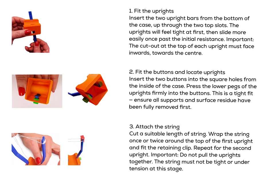 Flipframe - Đồ chơi lật bằng dây (Astronaut / Robot) - Image 3