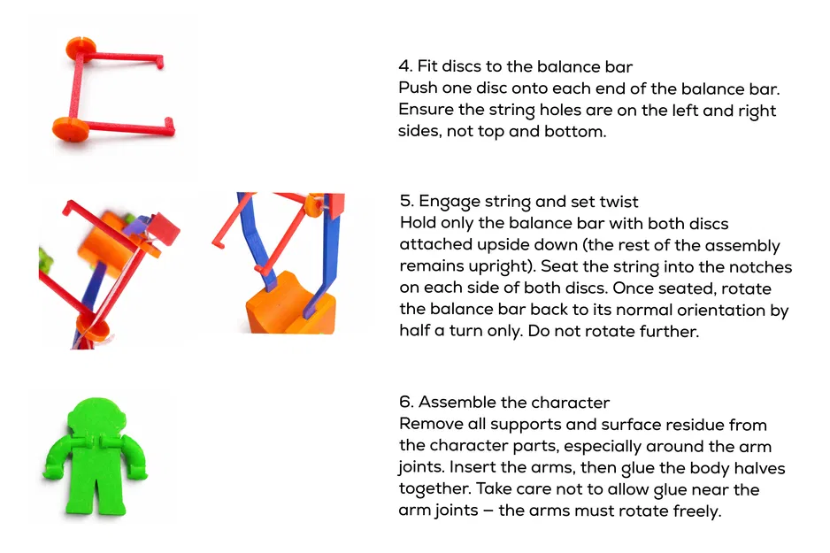 Flipframe - Đồ chơi lật bằng dây (Astronaut / Robot) - Image 4