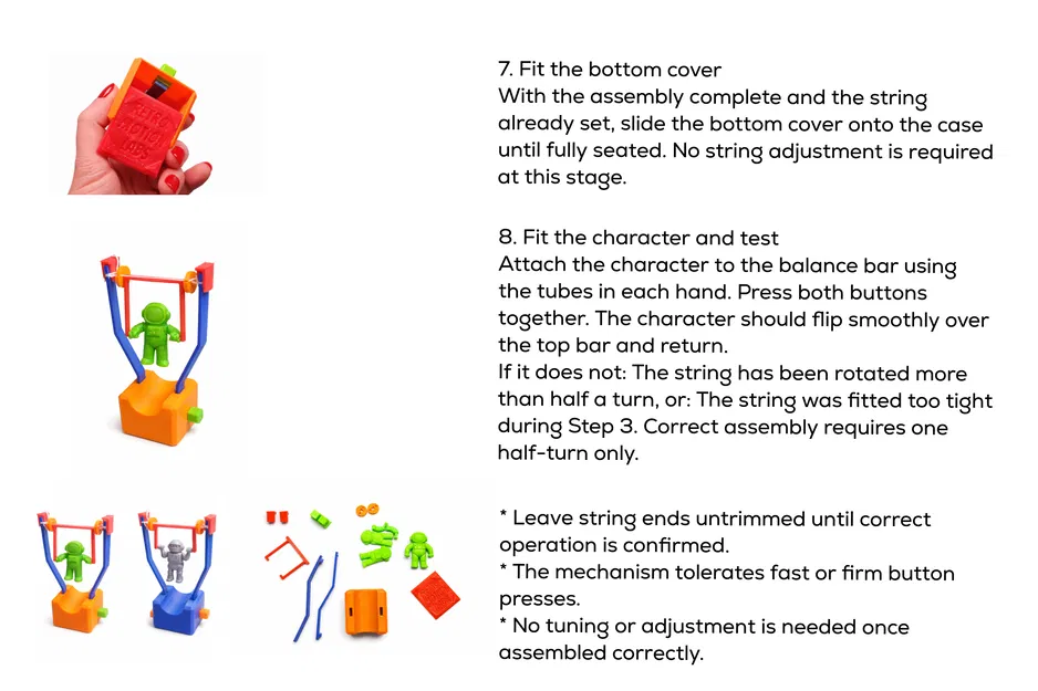 Flipframe - Đồ chơi lật bằng dây (Astronaut / Robot) - Image 5