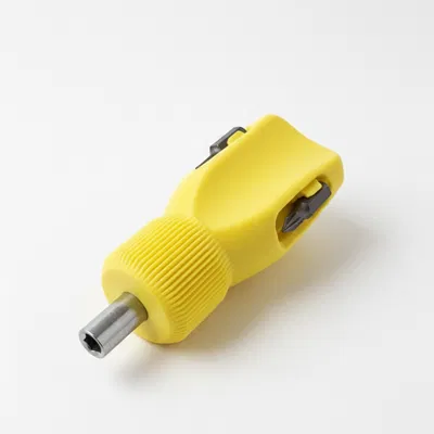 Tua vít bỏ túi di động kèm ngăn chứa 3 mũi bit tích hợp