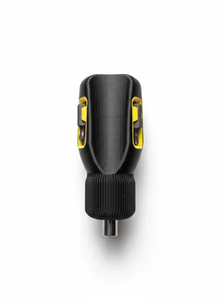 Tua vít bỏ túi di động kèm ngăn chứa 3 mũi bit tích hợp - Image 8