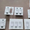 Nắp che công tắc Decora/Leviton dạng screwless (1-6 gang) - Parametric - Thumbnail 3