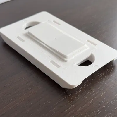 Đổi remote IKEA BILRESA 2 nút thành công tắc decora với mặt che screwless của Wyza