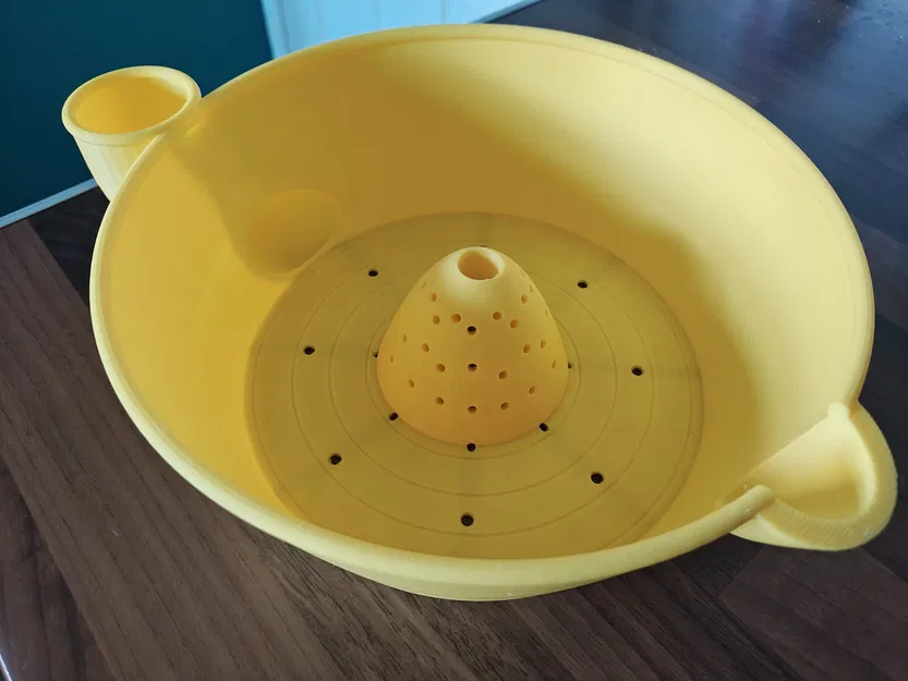 HydroSpinner cỡ gia đình – Máy rửa trái cây/berry chạy bằng nước - Image 3