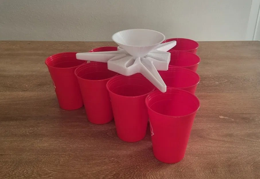 Beer Pong Filler – Phễu chia đều cho 10 ly - Image 1