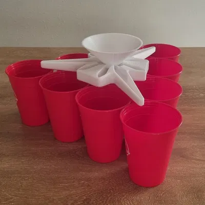 Beer Pong Filler – Phễu chia đều cho 10 ly