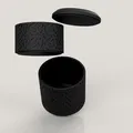 Hộp lưu trữ hình trụ xếp chồng (Stackable cilindrical storage box) - Thumbnail 2