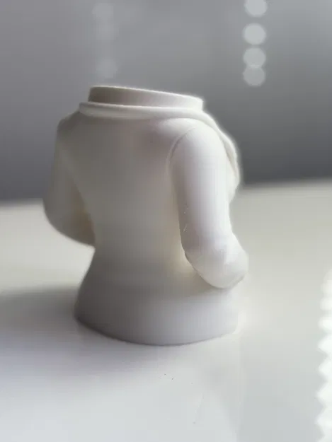 Ống Cắm Bút Áo Blouse Bác Sĩ – Organizer Bàn Làm Việc In 3D - Image 3