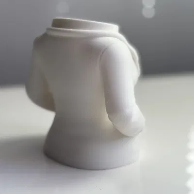 Ống Cắm Bút Áo Blouse Bác Sĩ – Organizer Bàn Làm Việc In 3D