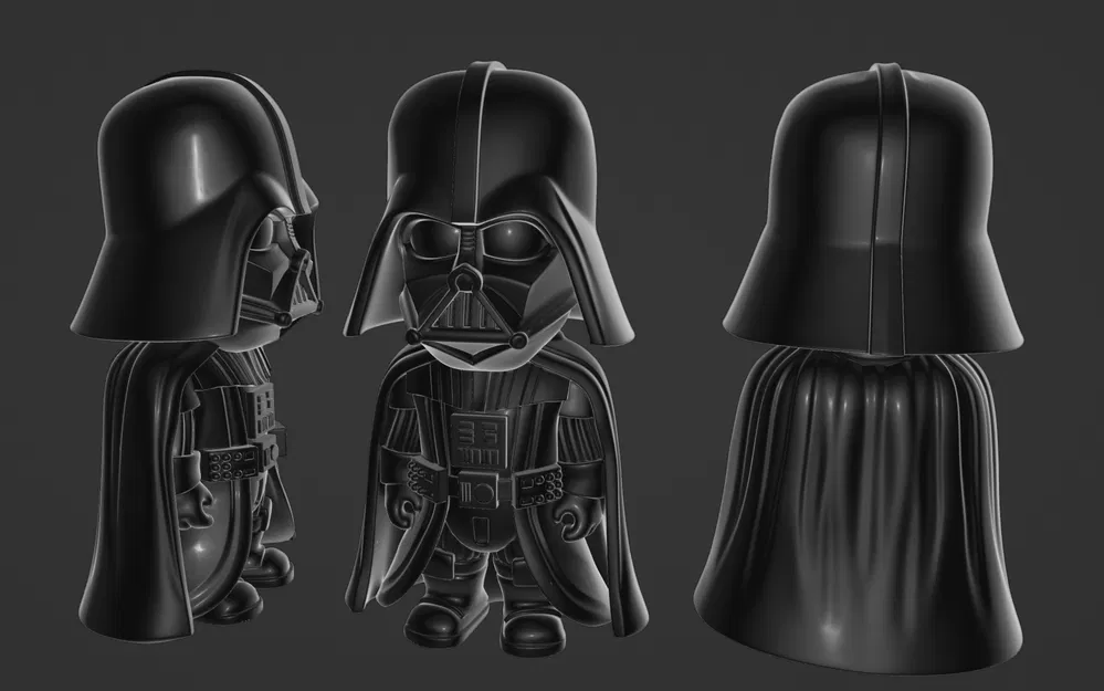 Mô hình 3D Darth Vader - Image 1