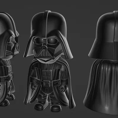 Mô hình 3D Darth Vader