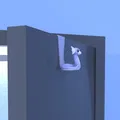 ℗147 Dratini - Móc treo qua cửa (Over Door Hook) in 3D Pokémon - Thumbnail 1