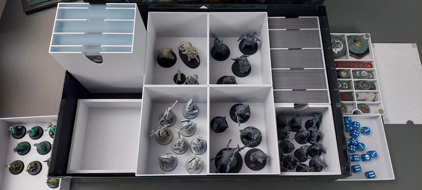 Khay Insert Lưu Trữ tương thích Warhammer Quest: Darkwater - Image 1