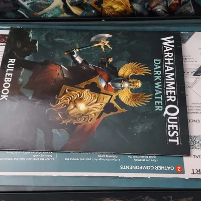 Khay Insert Lưu Trữ tương thích Warhammer Quest: Darkwater
