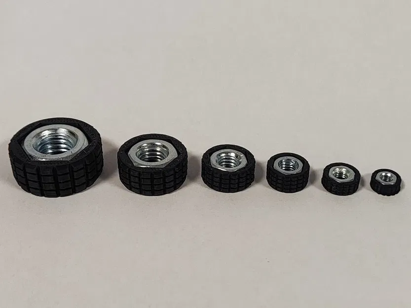 Nắp Đai Ốc Vặn Tay Siêu Bền | Núm Grip (M3–M10) - Image 2