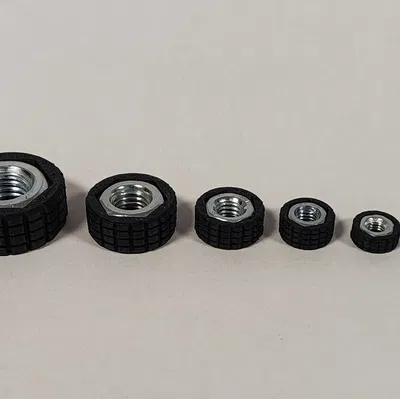 Nắp Đai Ốc Vặn Tay Siêu Bền | Núm Grip (M3–M10)