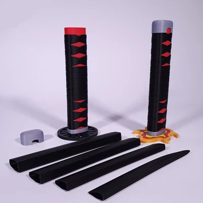 Tanjiro Katana – Katana kéo dài (Extendable) từ Kimetsu no Yaiba