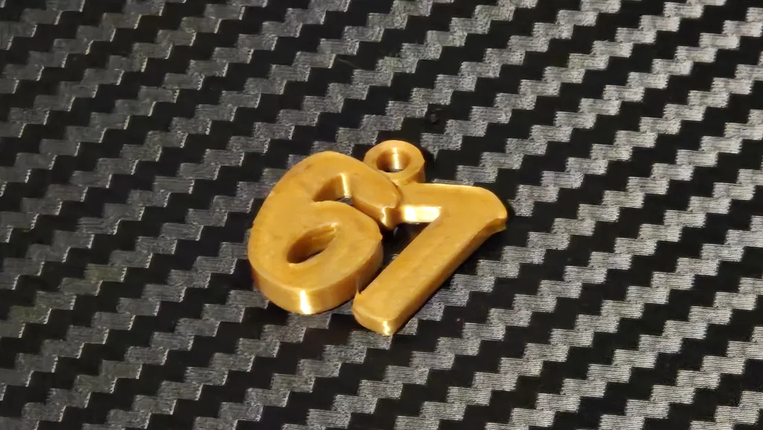 Charm/Ornament 67 (six-seven) - Image 1