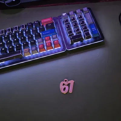 Charm/Ornament 67 (six-seven)