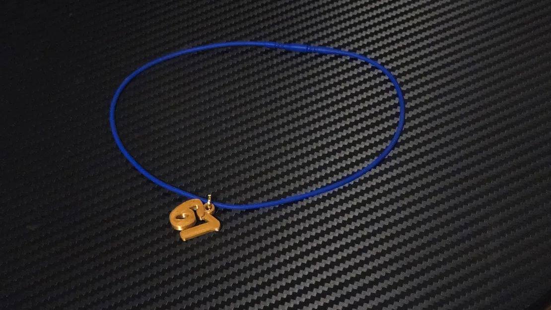 Charm/Ornament 67 (six-seven) - Image 3