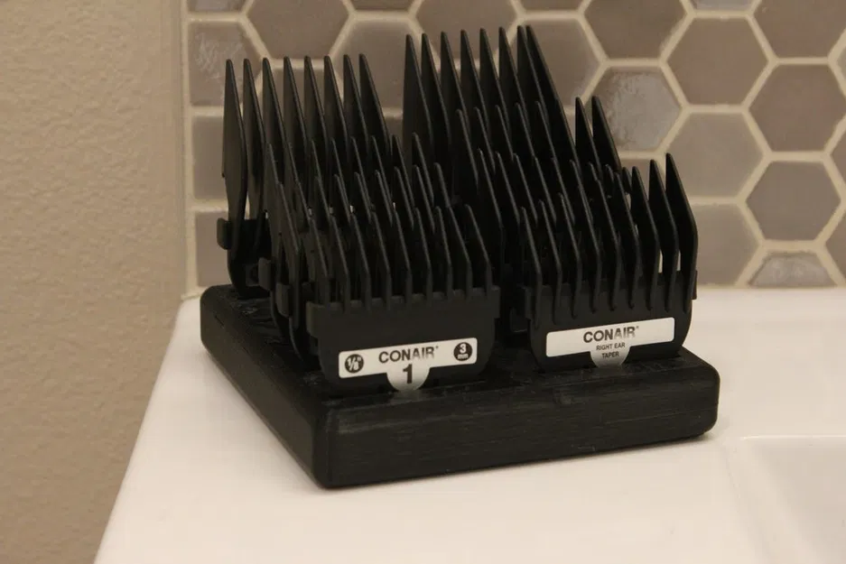 Giá đỡ/khay cắm cữ lược tông đơ Conair (Conair hair clipper guard stand/holder) - Image 1