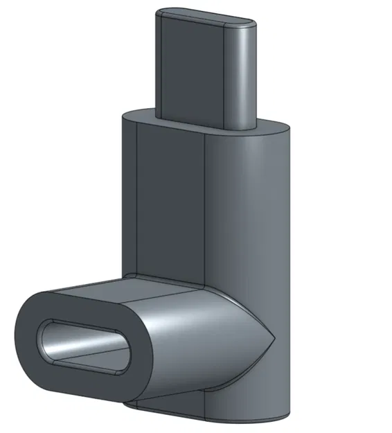 Đầu nối USB-C góc vuông (right-angle connectors) - Image 1