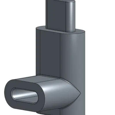 Đầu nối USB-C góc vuông (right-angle connectors)