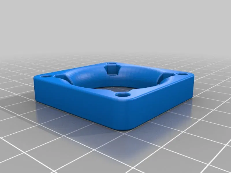 Adapter quạt 30mm cho lỗ 40mm có nut trap - Image 1