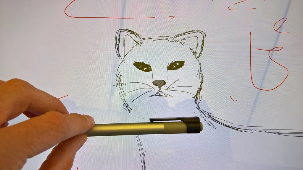 Kẹp cài bút Microsoft Surface Pro 2017 Pen Clip - Image 3