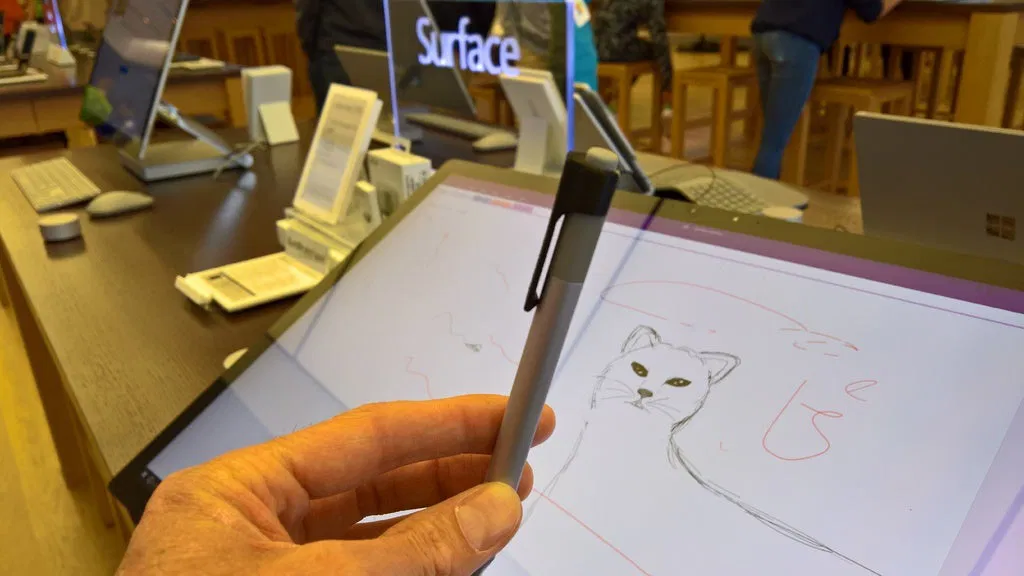 Kẹp cài bút Microsoft Surface Pro 2017 Pen Clip - Image 4