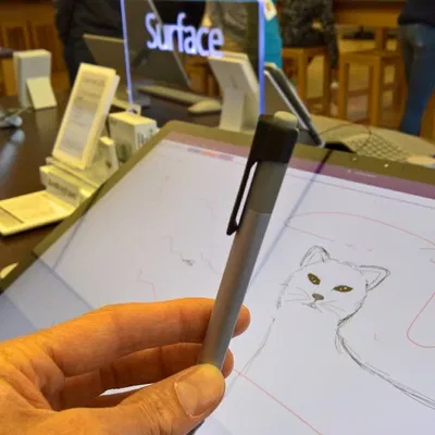 Kẹp cài bút Microsoft Surface Pro 2017 Pen Clip