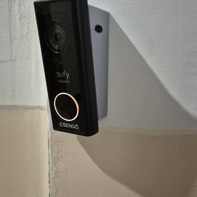 Console Eufy doorbell 2k battery xoay phải 30° nghiêng xuống 10°