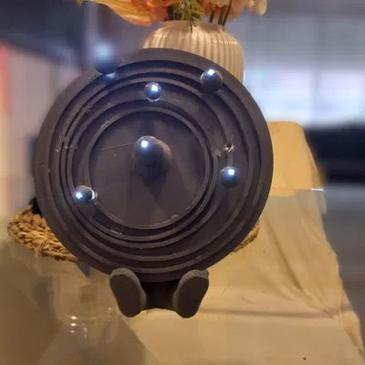 Luminária 3D – Đèn in 3D lấy cảm hứng hệ Mặt Trời