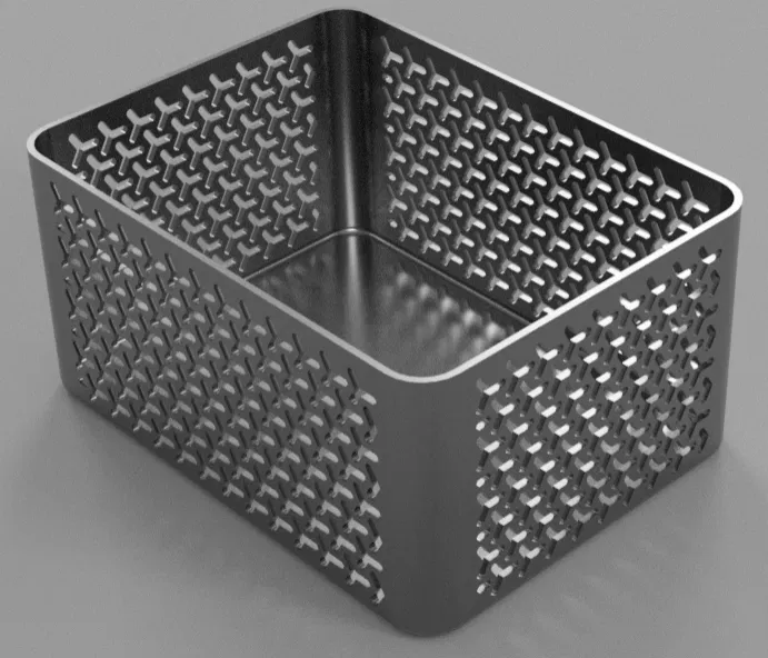 Hộp lưu trữ vách chữ Y - 200 × 160 × 100 mm - Image 1