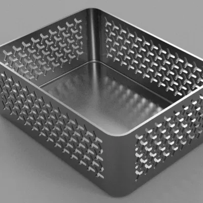 Hộp lưu trữ vách chữ Y - 200 × 160 × 75 mm