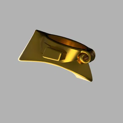 Nhẫn bắn cung đeo ngón cái Trung Hoa cổ – Vua nước Rui