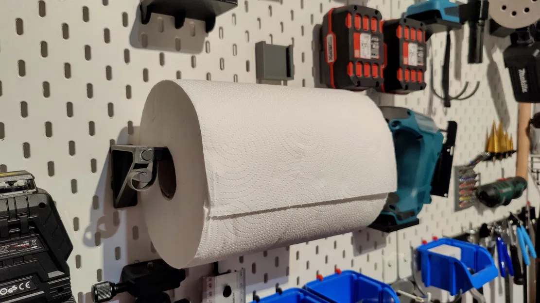 Giá treo khăn giấy Paper Towel – Print in place / Quick release & load - Image 8