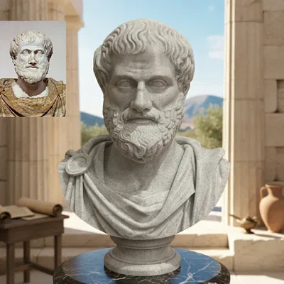 Aristote (Aristotle) – Tượng bán thân