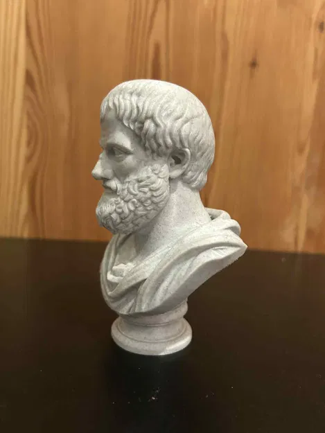 Aristote (Aristotle) – Tượng bán thân - Image 4