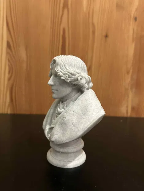 Oscar Fingal O'Flahertie Wills Wilde – Bust - Image 4