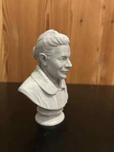 Simone Lucie Ernestine Marie Bertrand de Beauvoir – Bust (Tượng bán thân) - Image 2
