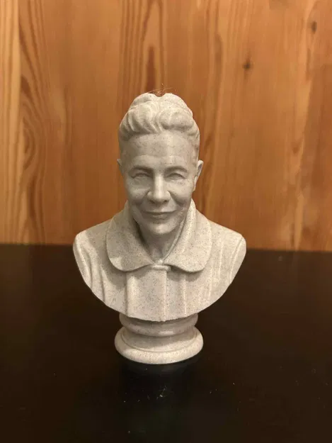 Simone Lucie Ernestine Marie Bertrand de Beauvoir – Bust (Tượng bán thân) - Image 5