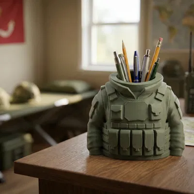 Khay Đựng Bút Áo Giáp Chiến Thuật Quân Đội (Military Tactical Vest)